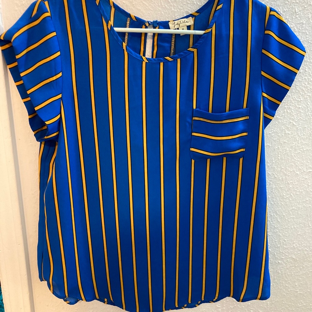 Lily White stripe top